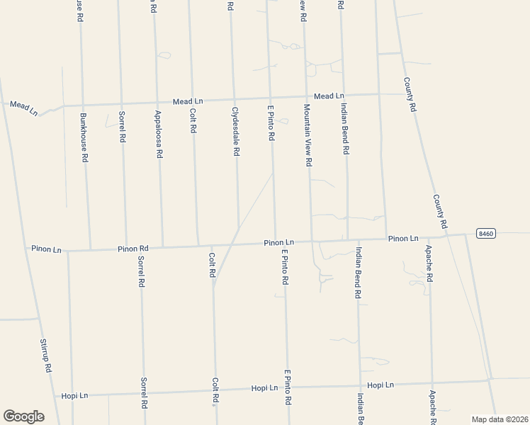 map of restaurants, bars, coffee shops, grocery stores, and more near 4230 East Pinto Road in Snowflake