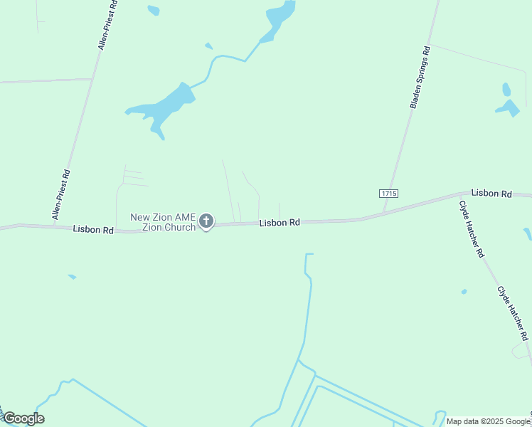 map of restaurants, bars, coffee shops, grocery stores, and more near 2458 Lisbon Road in Council