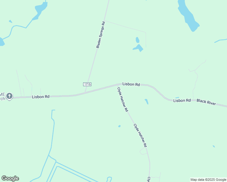 map of restaurants, bars, coffee shops, grocery stores, and more near 1853 Lisbon Road in Council