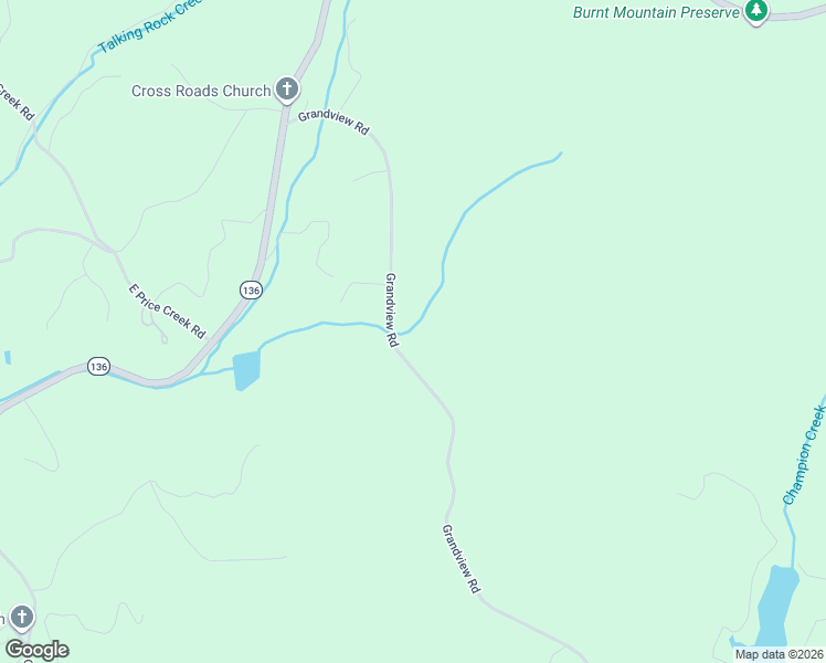 map of restaurants, bars, coffee shops, grocery stores, and more near 4555 Grandview Road in Jasper