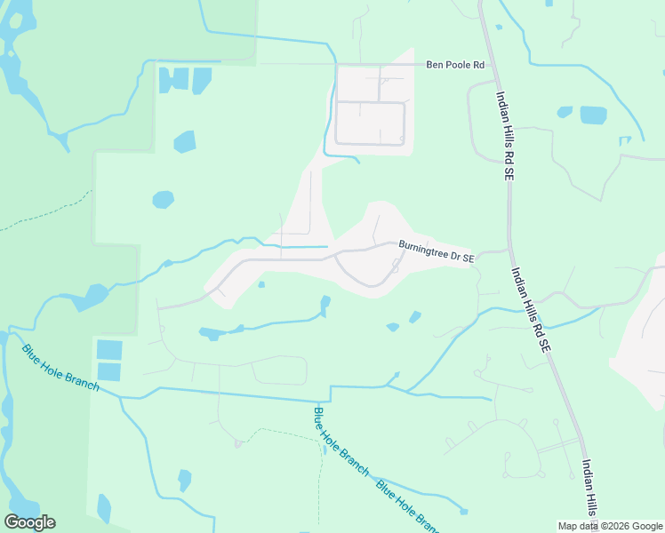 map of restaurants, bars, coffee shops, grocery stores, and more near 2403 Old Creek Trail Southeast in Decatur