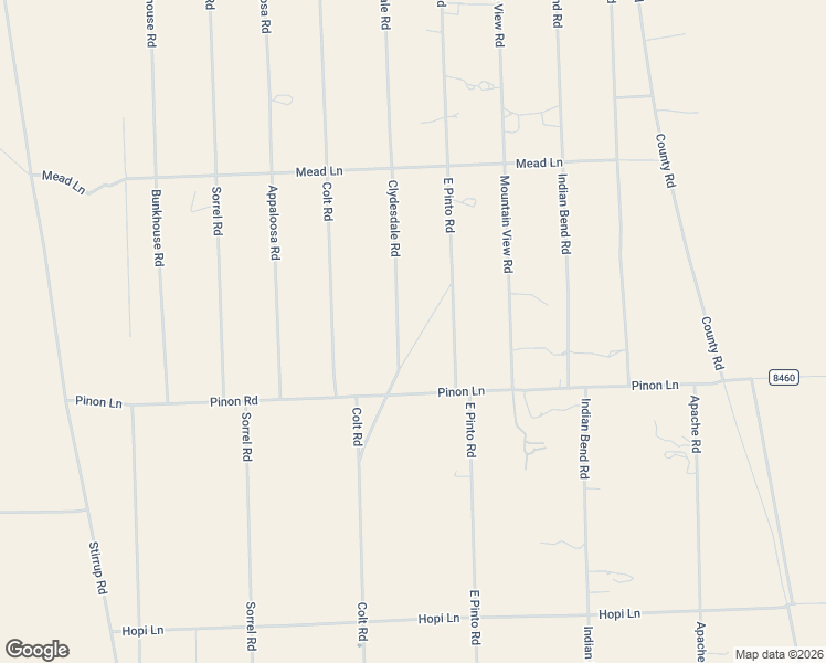 map of restaurants, bars, coffee shops, grocery stores, and more near 4230 East Pinto Road in Snowflake