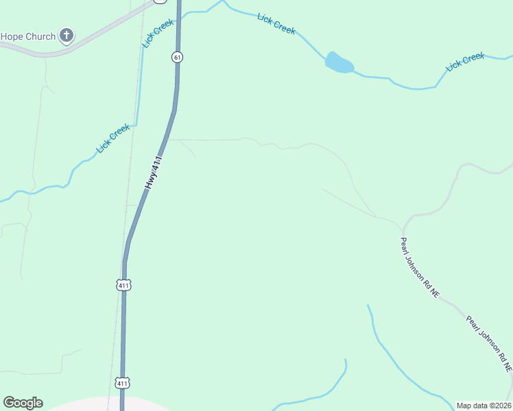 map of restaurants, bars, coffee shops, grocery stores, and more near 861 Us Highway 411 Northeast in Ranger