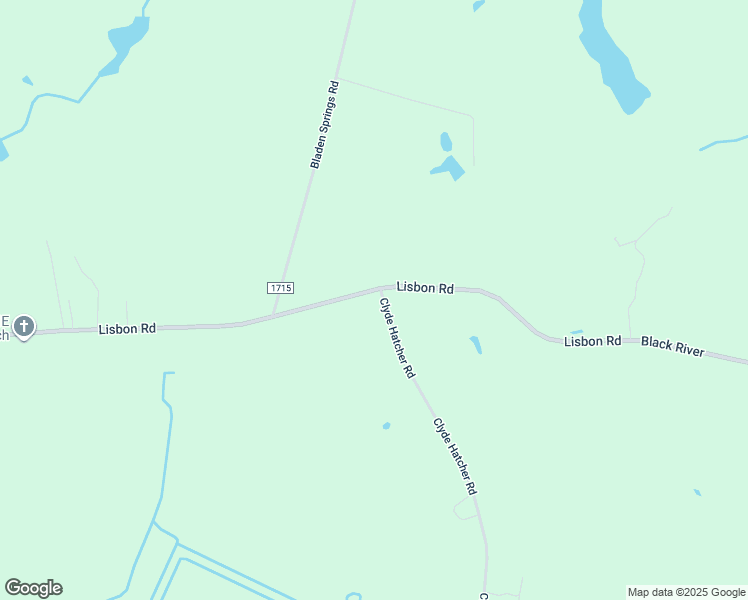 map of restaurants, bars, coffee shops, grocery stores, and more near 1853 Lisbon Road in Council