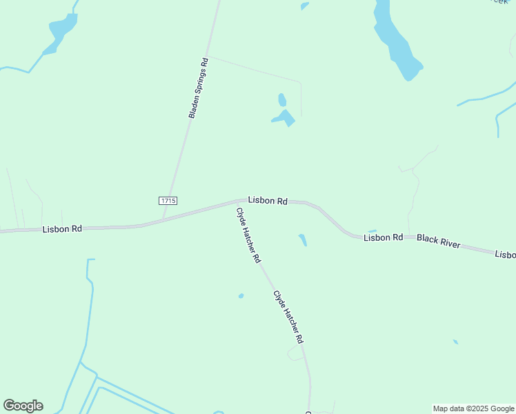 map of restaurants, bars, coffee shops, grocery stores, and more near 1723 Lisbon Road in Council