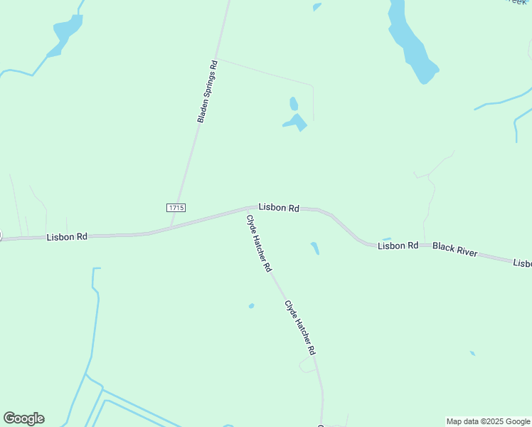 map of restaurants, bars, coffee shops, grocery stores, and more near 1723 Lisbon Road in Council