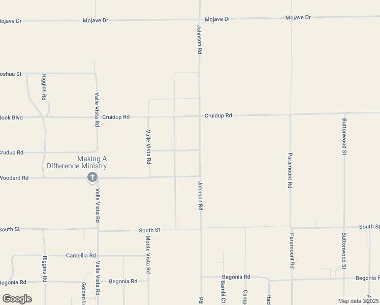 map of restaurants, bars, coffee shops, grocery stores, and more near 4853 Woodard Road in Phelan