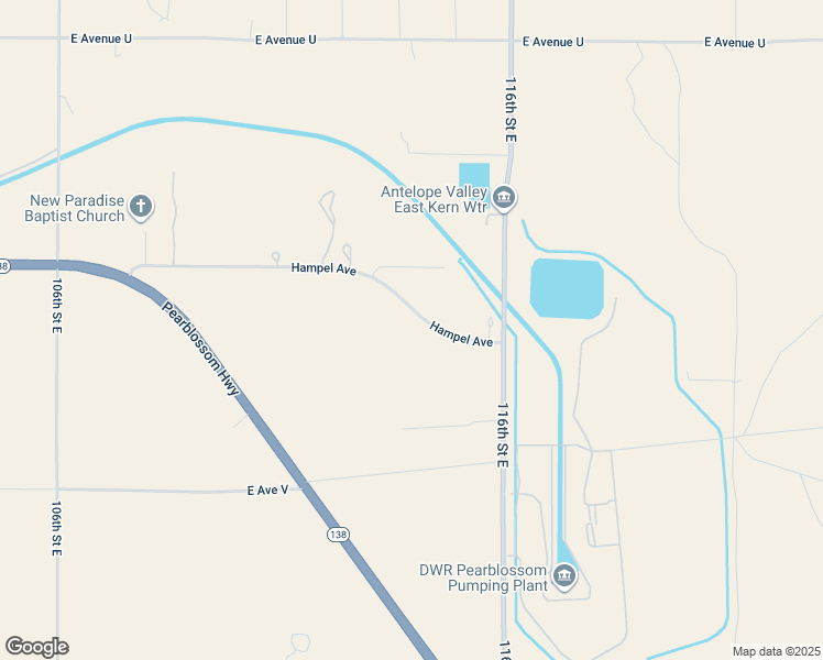 map of restaurants, bars, coffee shops, grocery stores, and more near Hampel Avenue in Juniper Hills