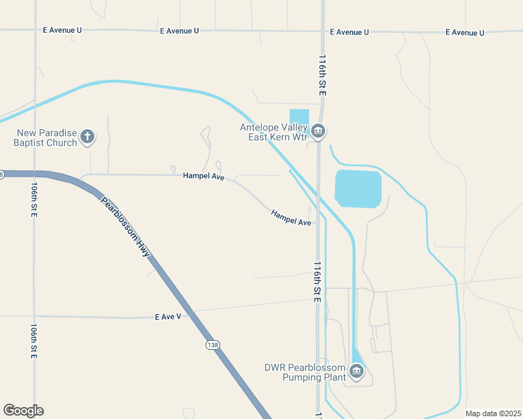 map of restaurants, bars, coffee shops, grocery stores, and more near Hampel Avenue in Juniper Hills