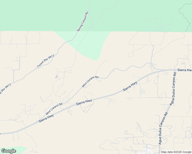 map of restaurants, bars, coffee shops, grocery stores, and more near 10975 Mint Canyon Road in Santa Clarita