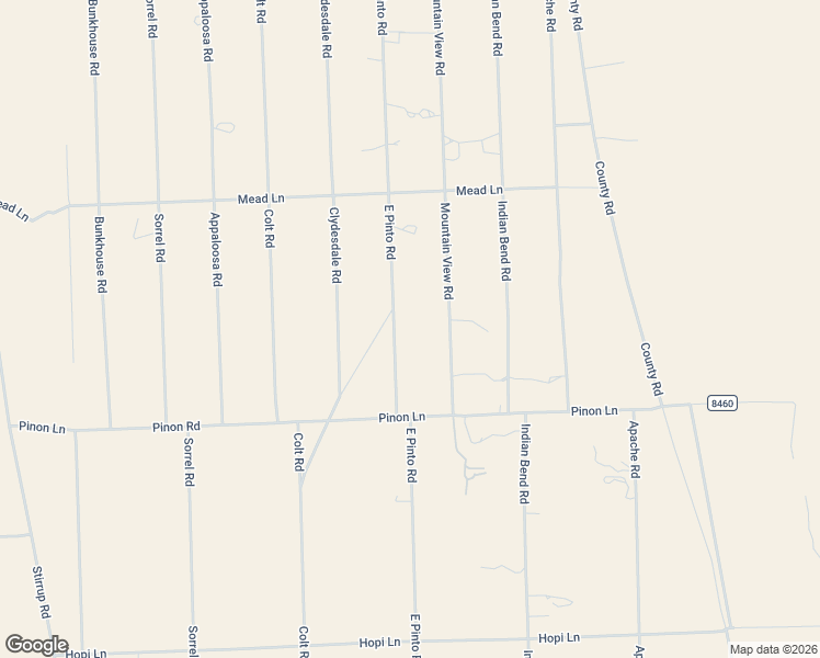 map of restaurants, bars, coffee shops, grocery stores, and more near 4247 East Pinto Road in Snowflake