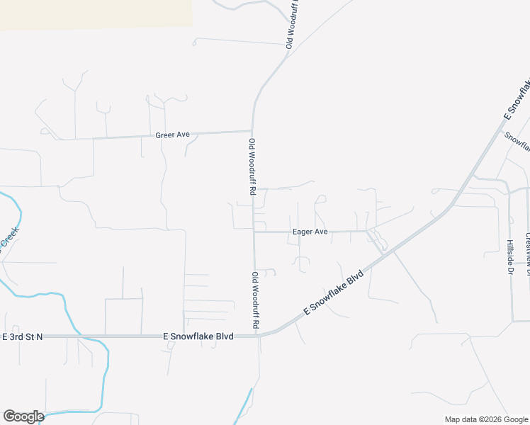 map of restaurants, bars, coffee shops, grocery stores, and more near 759 Old Woodruff Rd in Snowflake