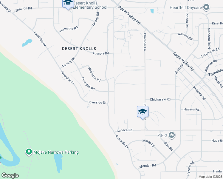 map of restaurants, bars, coffee shops, grocery stores, and more near 14765 Nokomis Road in Apple Valley