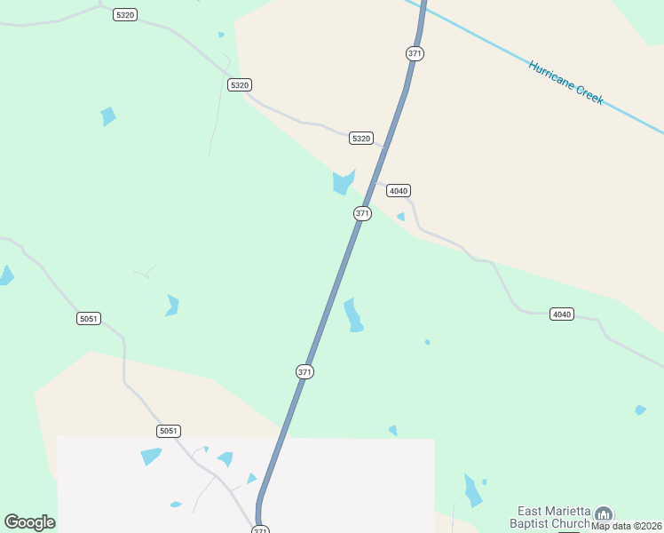 map of restaurants, bars, coffee shops, grocery stores, and more near 295 Mississippi 371 in Marietta