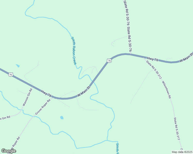 map of restaurants, bars, coffee shops, grocery stores, and more near West Main Street in Laurens