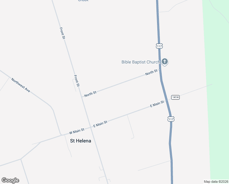 map of restaurants, bars, coffee shops, grocery stores, and more near 405 North Street in Saint Helena