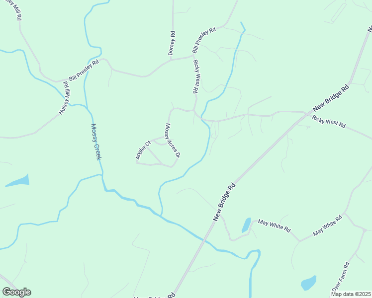 map of restaurants, bars, coffee shops, grocery stores, and more near 156 Mossy Acres Drive in Cleveland
