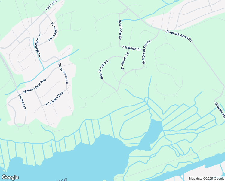 map of restaurants, bars, coffee shops, grocery stores, and more near 897 Needlerush Road in Sneads Ferry