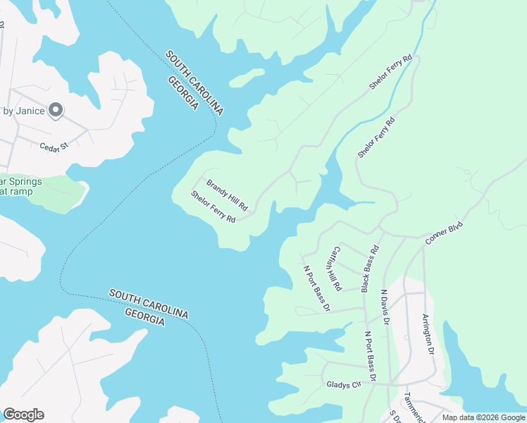 map of restaurants, bars, coffee shops, grocery stores, and more near 891 Shelor Ferry Road in Fair Play