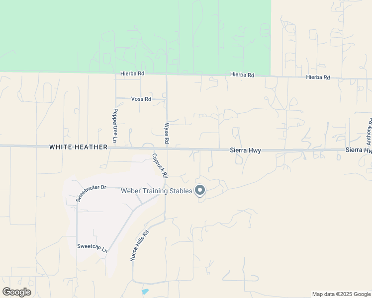 map of restaurants, bars, coffee shops, grocery stores, and more near 9421 Sierra Highway in Agua Dulce