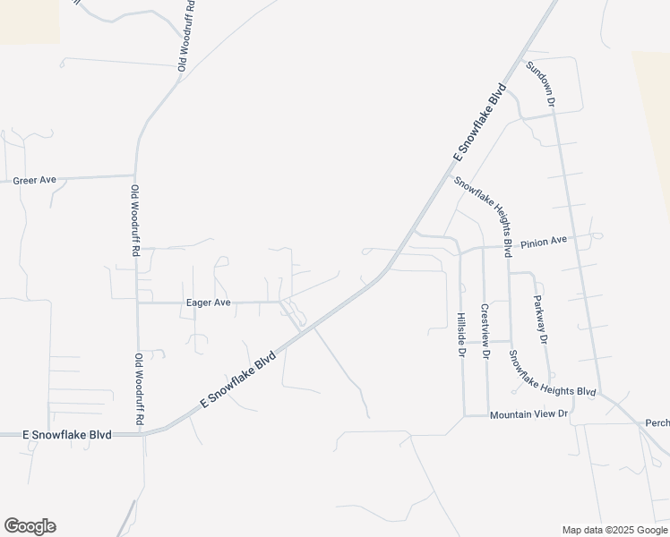 map of restaurants, bars, coffee shops, grocery stores, and more near 1810 Eager Avenue in Snowflake
