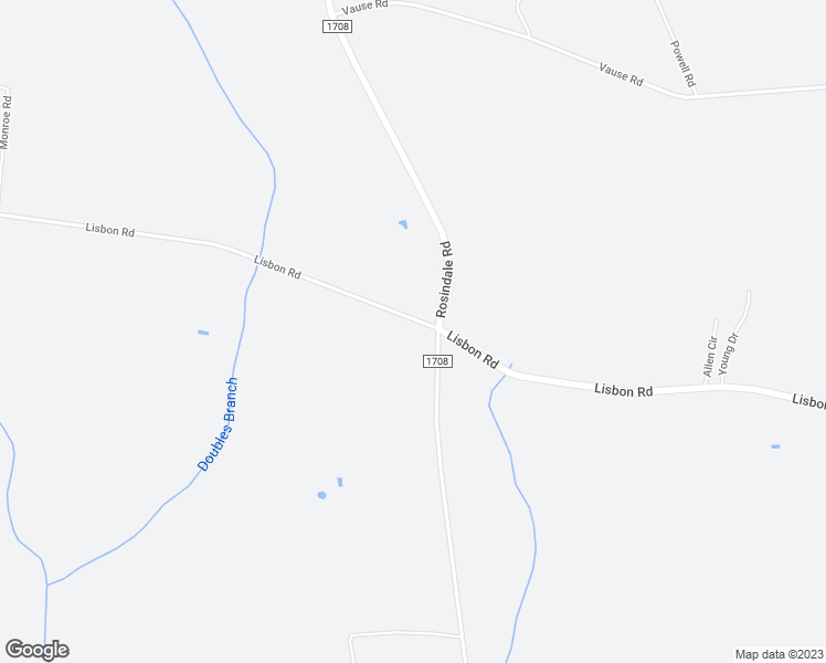 map of restaurants, bars, coffee shops, grocery stores, and more near 6317 Lisbon Road in Clarkton