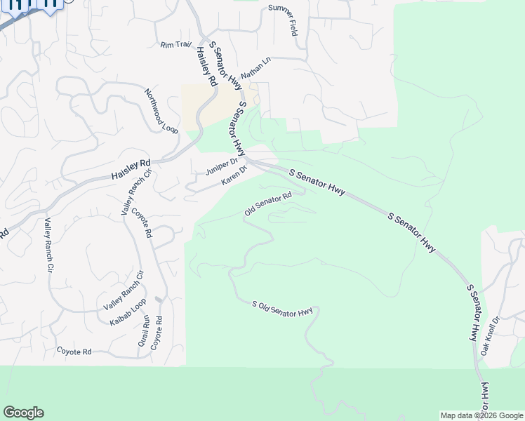 map of restaurants, bars, coffee shops, grocery stores, and more near 697 La Canonita Way in Prescott