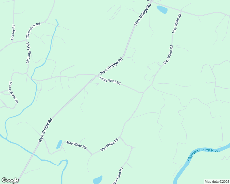 map of restaurants, bars, coffee shops, grocery stores, and more near 1050 Ricky West Road in Cleveland