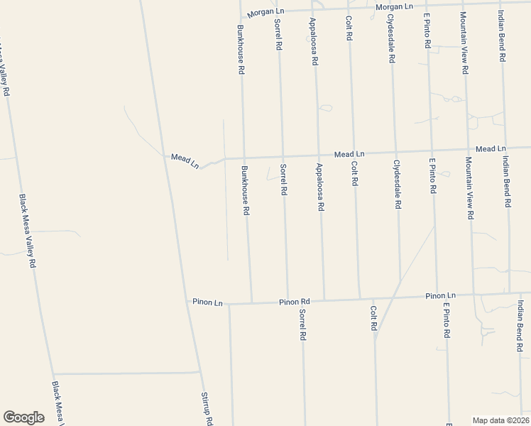 map of restaurants, bars, coffee shops, grocery stores, and more near 4267 Sorrel Road in Snowflake