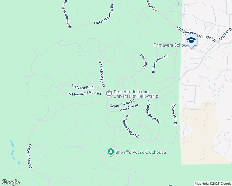 map of restaurants, bars, coffee shops, grocery stores, and more near 2076-2078 View Point Road in Prescott