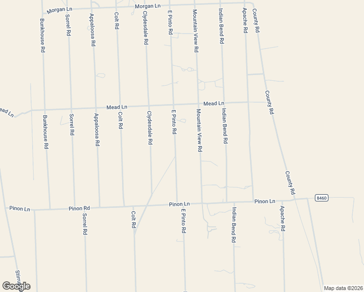 map of restaurants, bars, coffee shops, grocery stores, and more near 4271 East Pinto Road in Snowflake