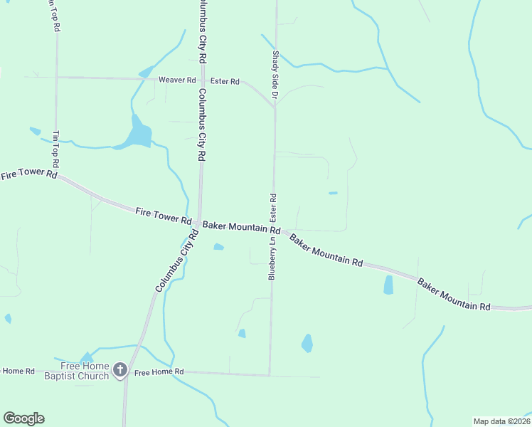 map of restaurants, bars, coffee shops, grocery stores, and more near 72 Ester Road in Grant