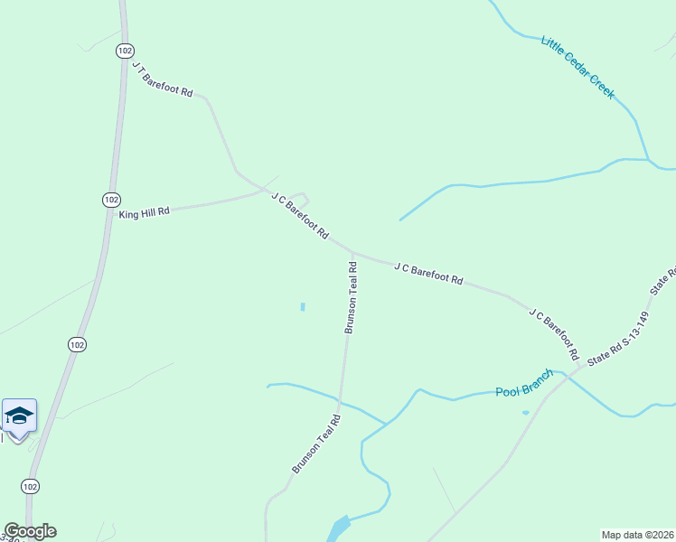 map of restaurants, bars, coffee shops, grocery stores, and more near in Patrick