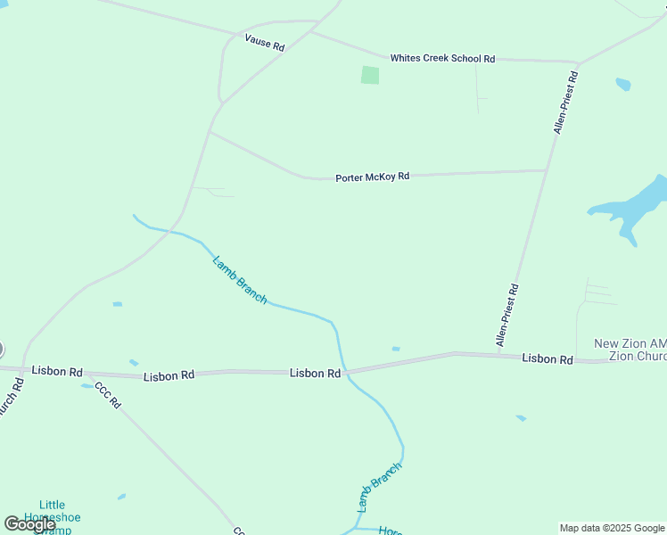 map of restaurants, bars, coffee shops, grocery stores, and more near McKoy Staten Road in Bladen County