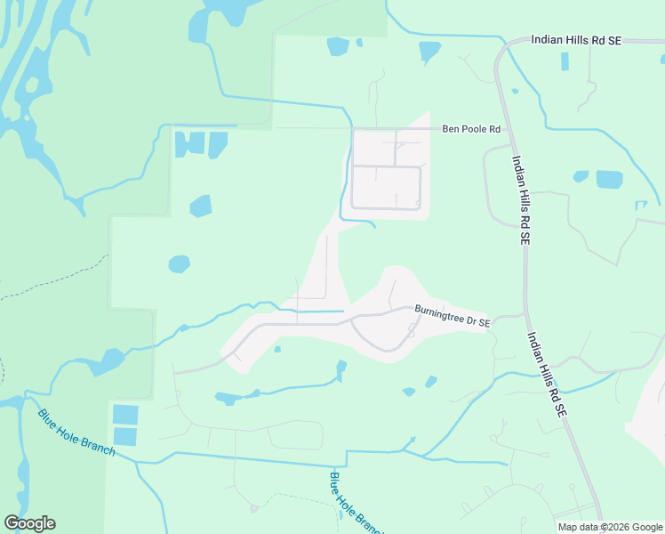 map of restaurants, bars, coffee shops, grocery stores, and more near 4412 Kiowa Trail Southeast in Decatur