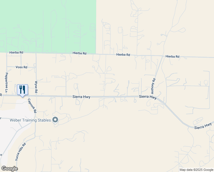 map of restaurants, bars, coffee shops, grocery stores, and more near 35356 Sierra Vista Drive in Santa Clarita