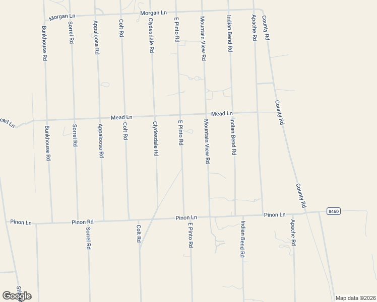 map of restaurants, bars, coffee shops, grocery stores, and more near 4271 East Pinto Road in Snowflake