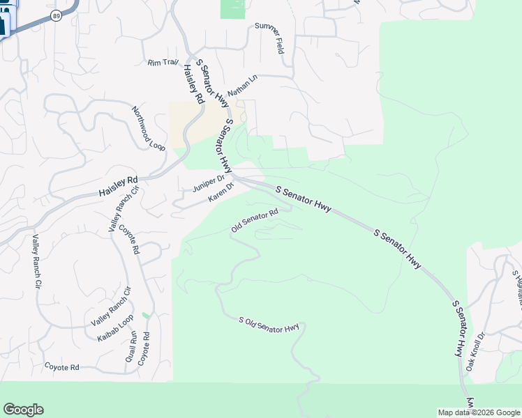 map of restaurants, bars, coffee shops, grocery stores, and more near 697 La Canonita Way in Prescott