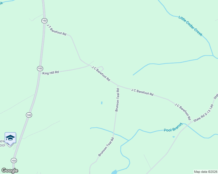 map of restaurants, bars, coffee shops, grocery stores, and more near in Patrick