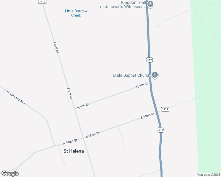 map of restaurants, bars, coffee shops, grocery stores, and more near 405 North Street in Saint Helena