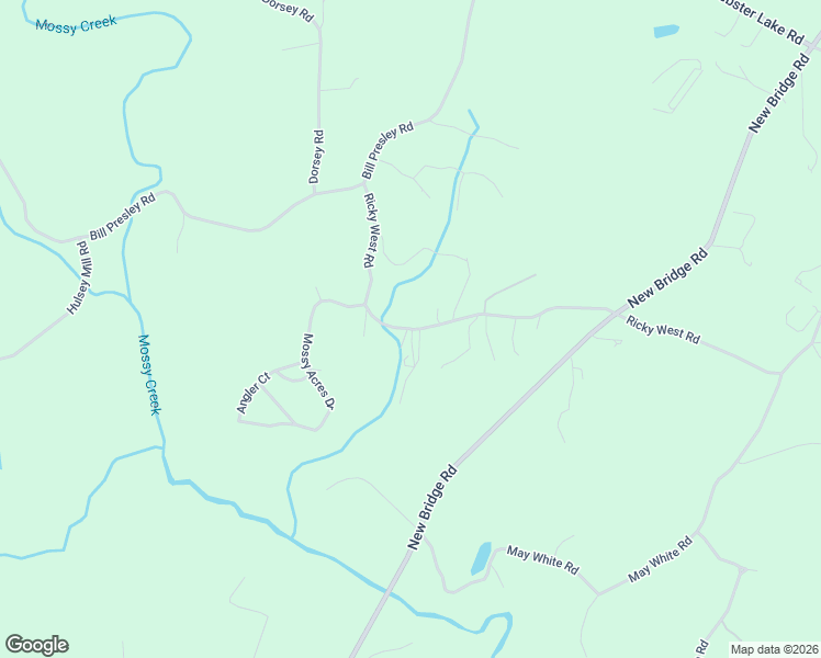 map of restaurants, bars, coffee shops, grocery stores, and more near 1050 Ricky West Road in Cleveland