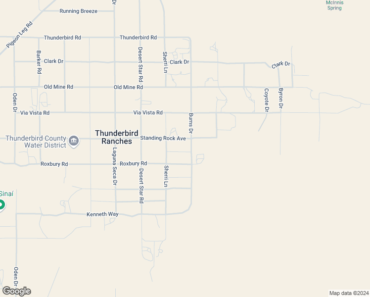 map of restaurants, bars, coffee shops, grocery stores, and more near 14850 Burns Drive in Apple Valley