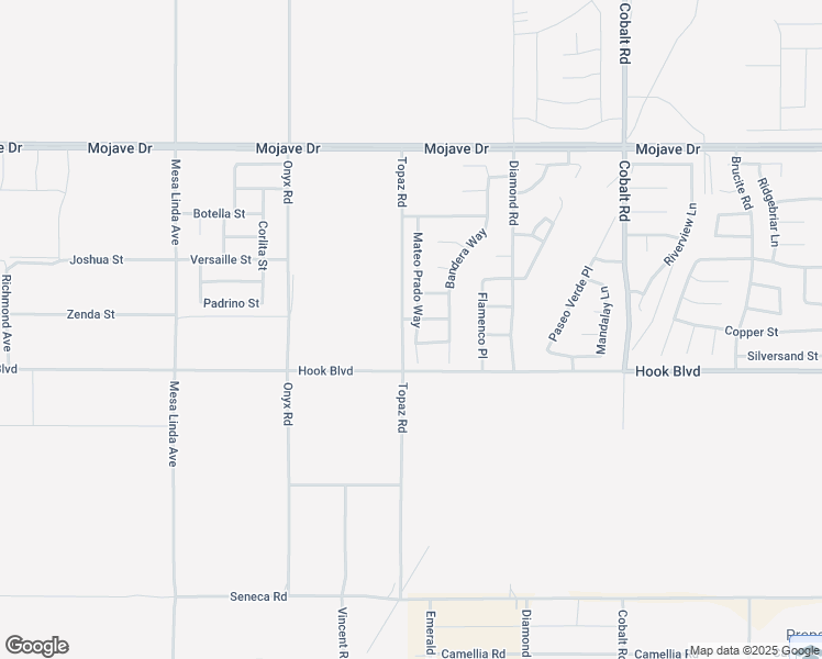 map of restaurants, bars, coffee shops, grocery stores, and more near 14974 Mateoprado Way in Victorville