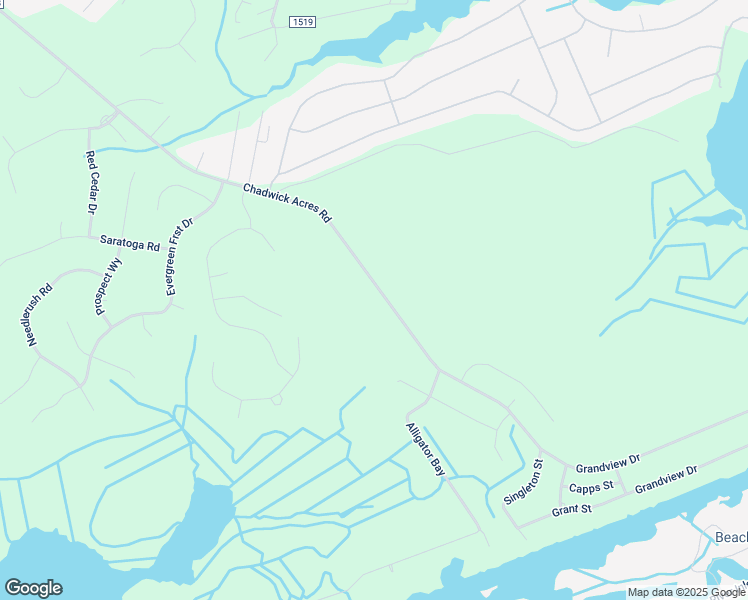 map of restaurants, bars, coffee shops, grocery stores, and more near 378 Chadwick Acres Road in Sneads Ferry