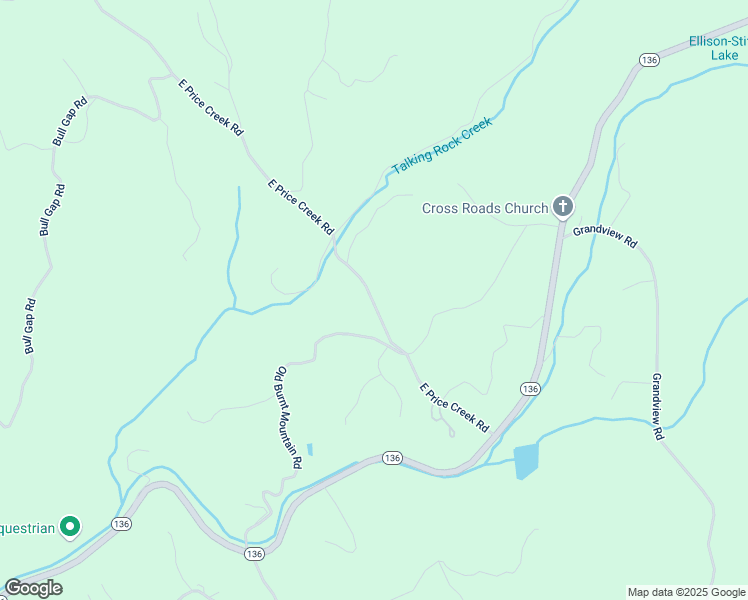 map of restaurants, bars, coffee shops, grocery stores, and more near 466 East Price Creek Road in Jasper