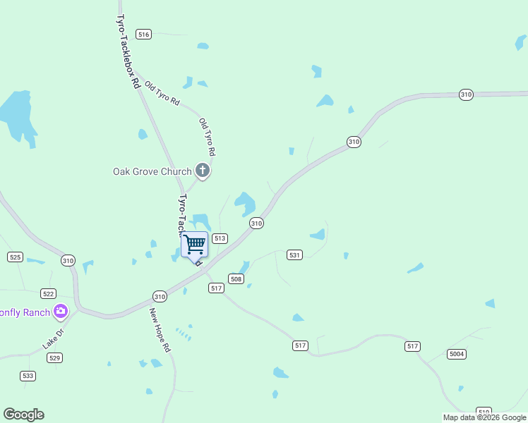map of restaurants, bars, coffee shops, grocery stores, and more near Highway 310 in Como
