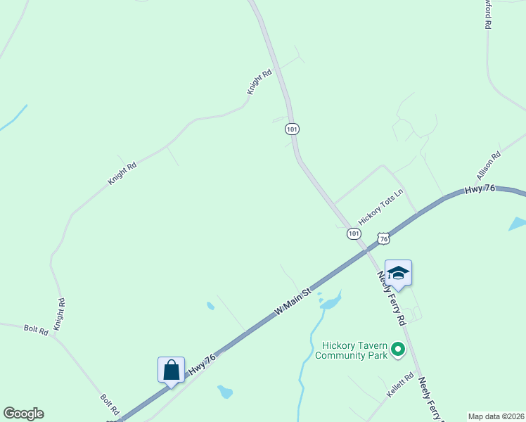 map of restaurants, bars, coffee shops, grocery stores, and more near 322 Potato House Road in Gray Court