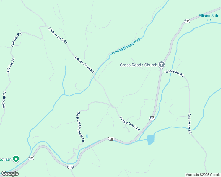 map of restaurants, bars, coffee shops, grocery stores, and more near 466 East Price Creek Road in Jasper