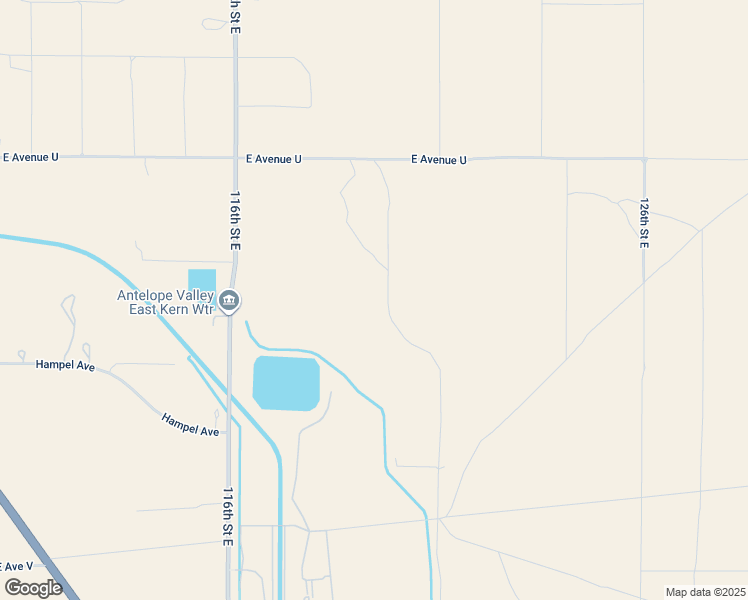 map of restaurants, bars, coffee shops, grocery stores, and more near East Avenue U in Pearblossom