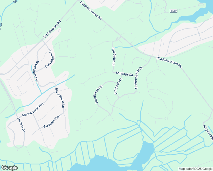 map of restaurants, bars, coffee shops, grocery stores, and more near 926 Needlerush Road in Sneads Ferry